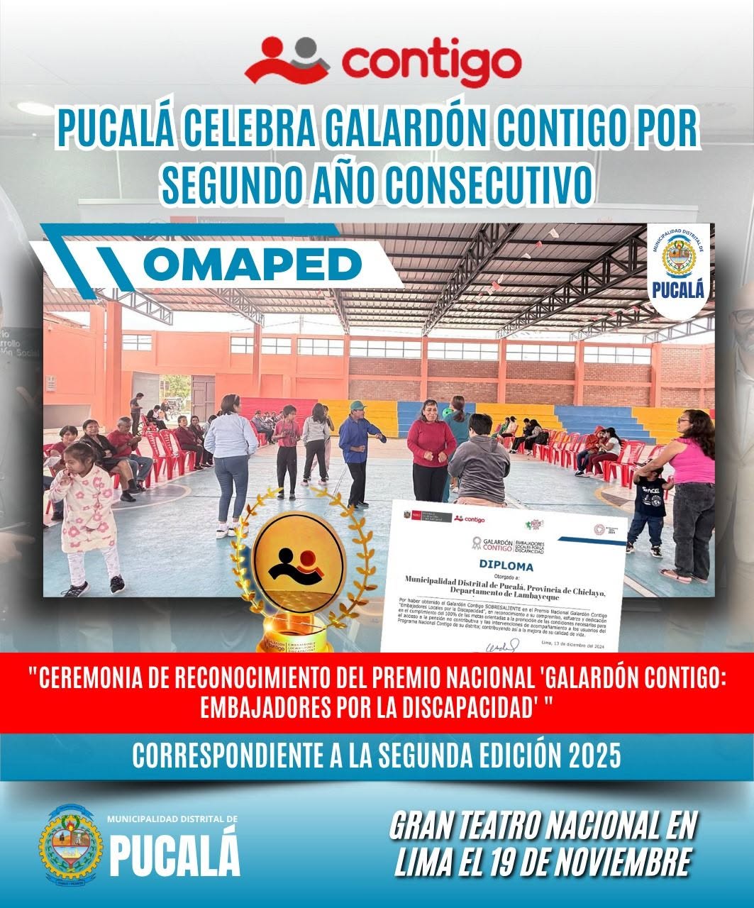 Reconocimiento Galardón Contigo 2025