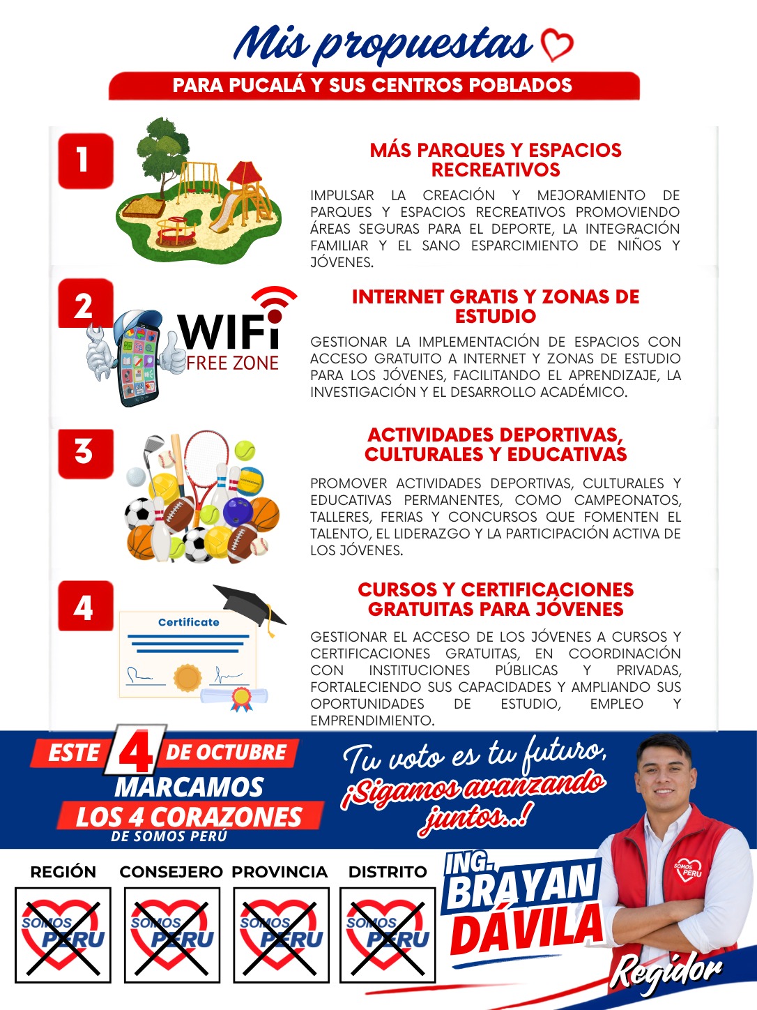 Propuestas de Brayan Dávila Baylón